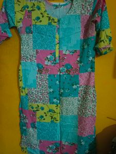 Colorful Patchwork Kurti