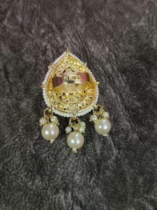 Elegant Pearl &amp; Kundan Ring