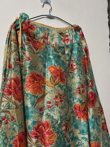 Beautiful Floral Print Ethnic Skirt