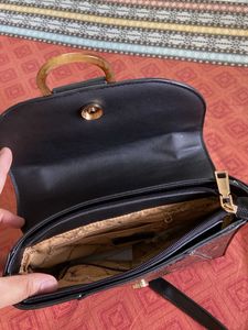 Chic Snake Print Shoulder Bag