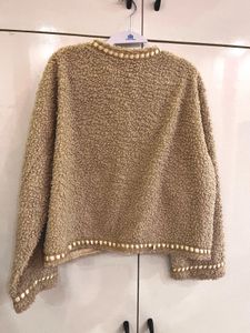 Cozy Teddy Fleece Cropped Jacket