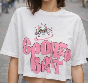 Spoiled Brat Cropped T-Shirt