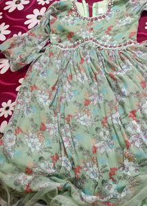 Beautiful Floral Print Gown