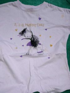Cute Ballerina &amp; Cat T-Shirt
