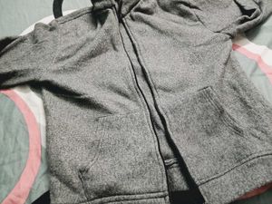 Unused Grey Zip sweater