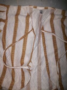 Striped Wrap Blouse