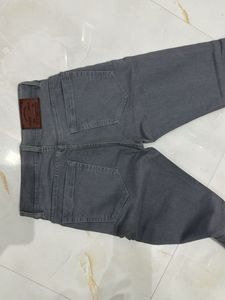 Men's Dark Grey Slim Fit Jeans