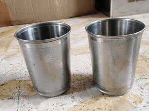 Set of 2 Stainless Steel Tumblers