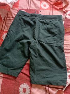 boys Dark Green Comfortable Shorts