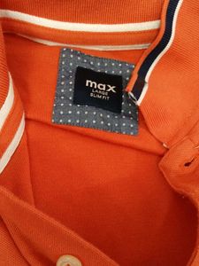 Men's Orange Polo T-Shirt