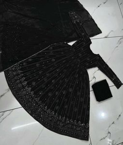 Black Anarkali Suit