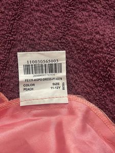 Girls Pink Party Gown