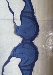 New Adore Me Blue Lace Bra