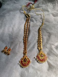 Bridal Necklace Set With Earing