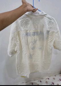 Lightweight Button-Up Shirt with Inner Tee