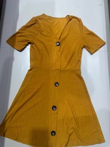 Yellow Mustard Dress