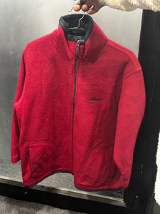 Cozy Red Fleece Jacket