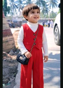 Kids Red Formal Outfit