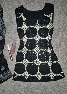 Y2K Beaded Top
