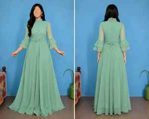 Elegant Mint Green Gown