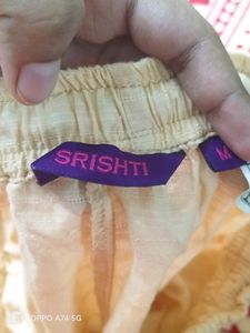 Srishti Pure Cotton  Off-white Churidar Pajama
