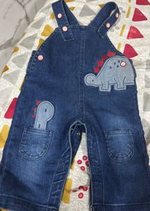 Cute Dinosaur "Ready to Skate" Top &amp; Jeans Set