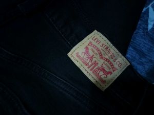 Classic Black Denim Jeans