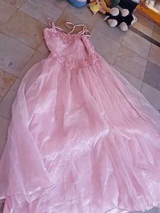 Elegant Pink Gown