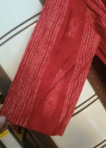 Red Ethnic Cord set