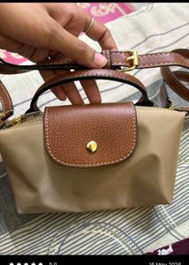 Stylish sling bag/ Longchamp dupe