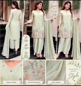 Elegant Pastel Kurta Set with Dupatta
