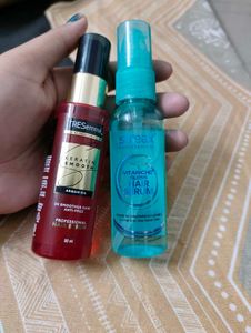 Tresemme Hair Serum, Streax Serum and Biotiq