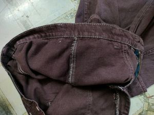 Brown Cargo Jeans