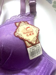 New Purple Lace Padded Bra