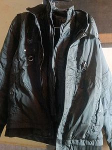 black Padded Jacket