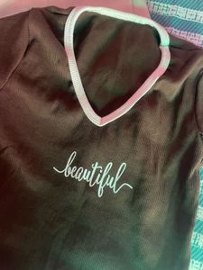 casual brown top
