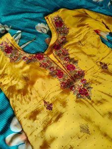 Elegant Embroidered  Kurti