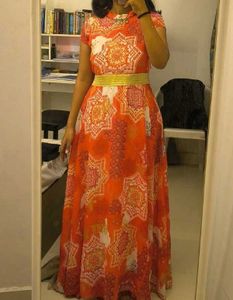 Bohemian Style Ethnic Gown