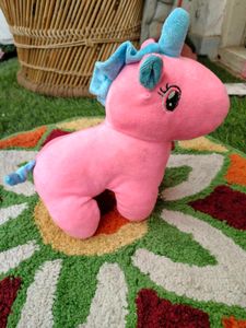 Cute Pink Unicorn Plush Toy