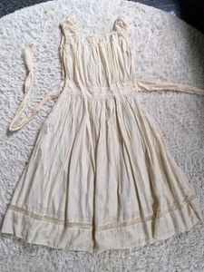 vintage Boho Cream Sundress