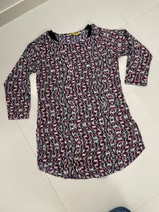 Stylish Printed Tunic Top
