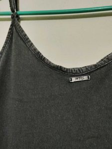 Gray Dress Adjustable Strap With Jacket Not Used