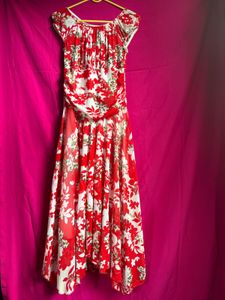 Floral Print Maxi Dress