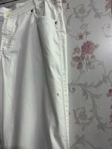 White Flare Jeans