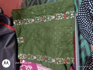 new elegent kurties with embroidery full work