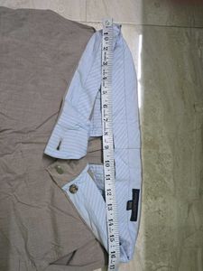 korean Beige Casual Trousers