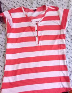 Striped Henley T-Shirt