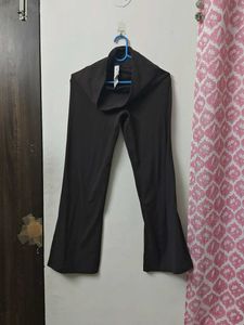 Women's Dark Brown Flare Pants