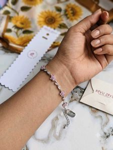Charming Flower &amp; Butterfly Bracelet