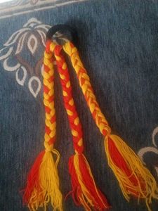 Handmade Braided Hair Ties 3 liyar
